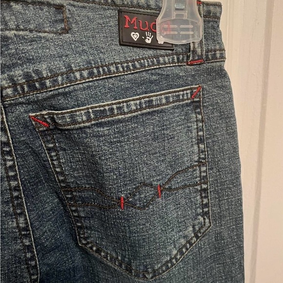 Super rare 90s wide leg Mudd blue jeans 🖤 NWT - Picture 4 of 4